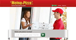 Desktop Screenshot of meine-pizza.net